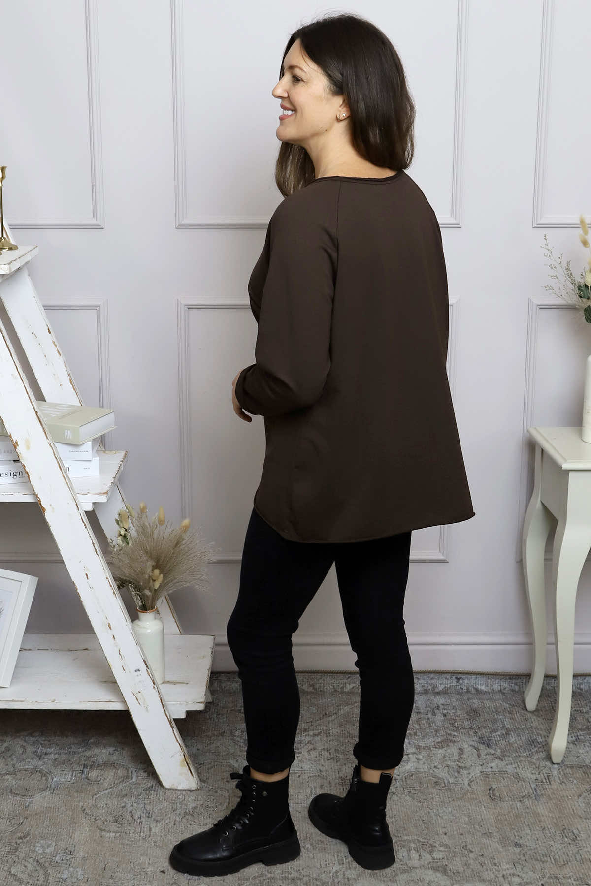 Tarina Cotton Top Cocoa