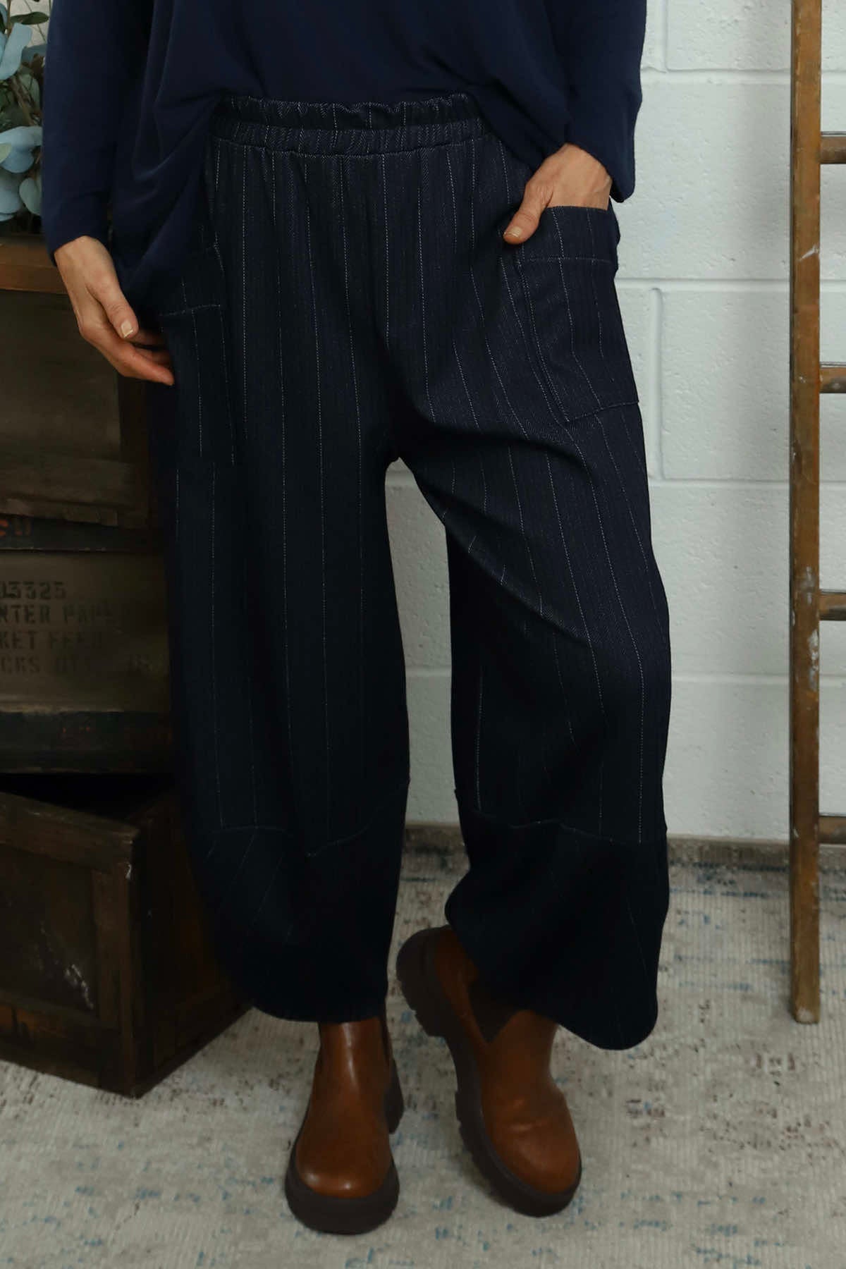 Venetia Trousers Navy