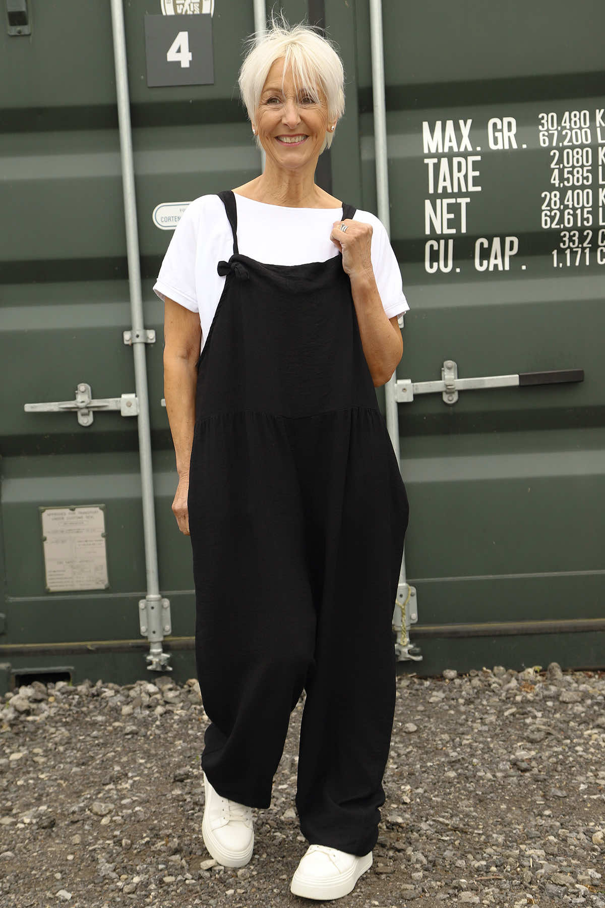Cresswell Dungarees Black