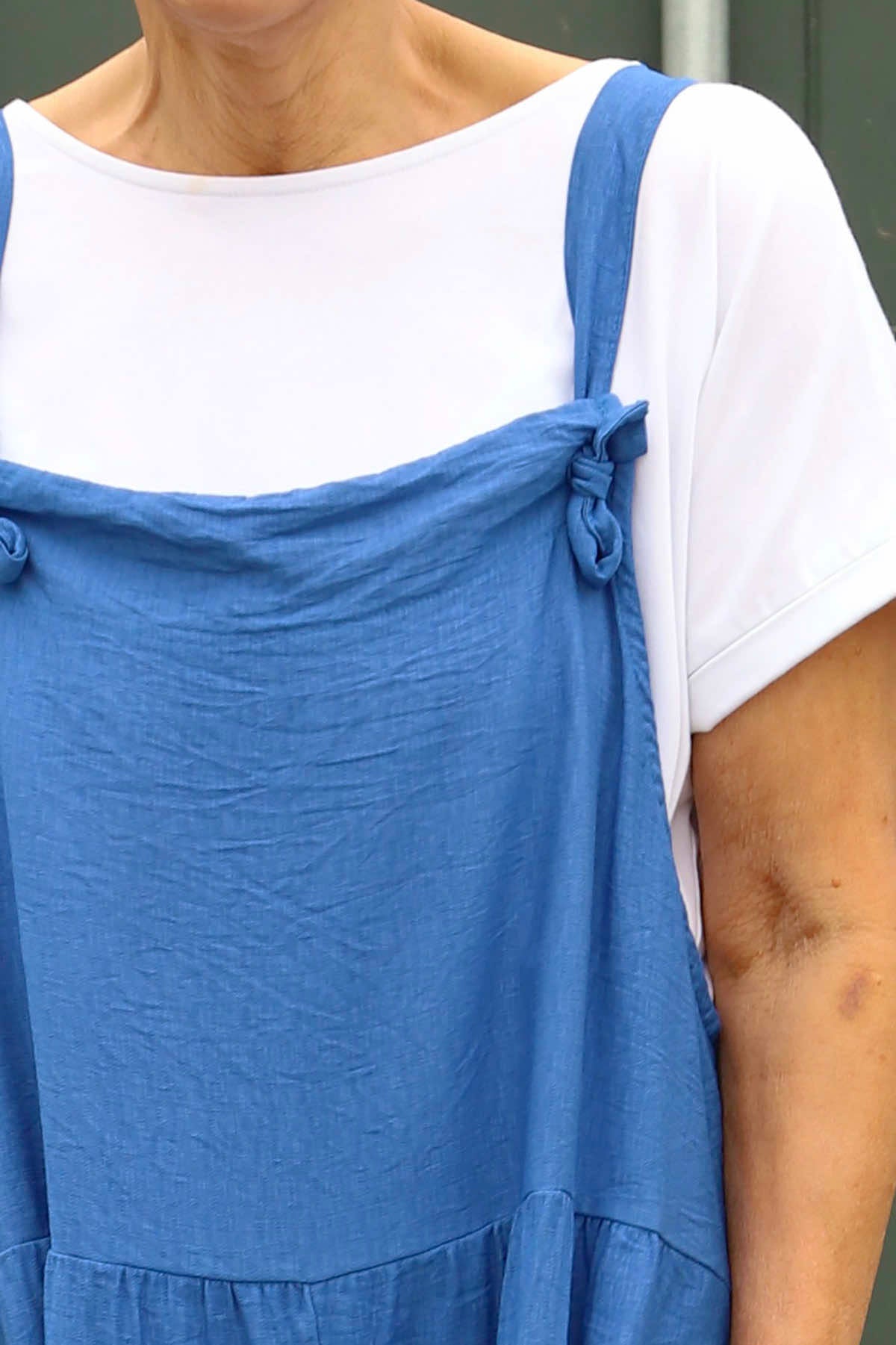 Cresswell Dungarees Cobalt