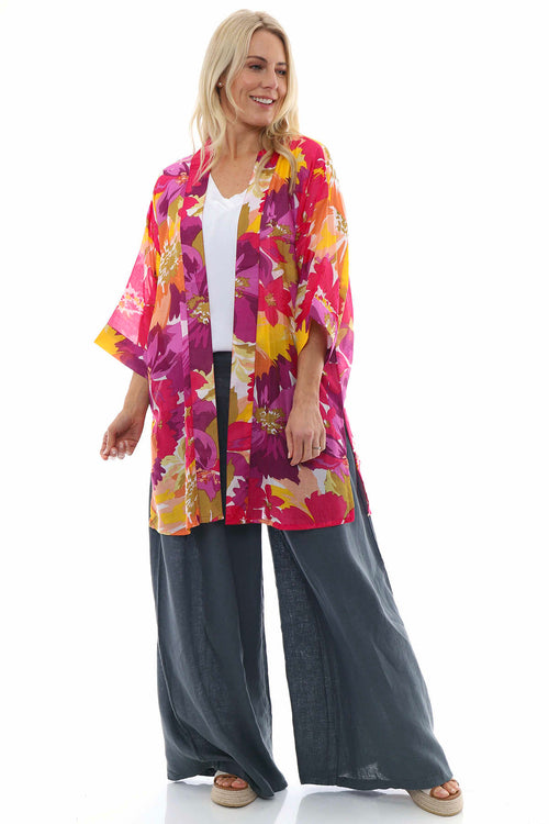 Bethan Kimono Fuchsia - Image 2