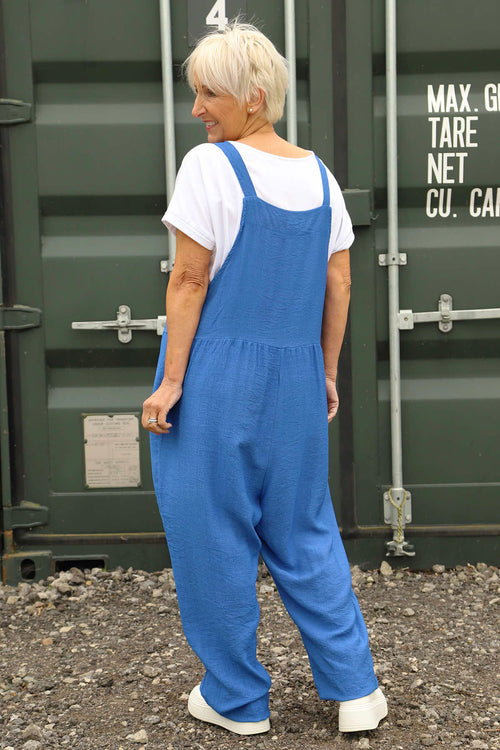 Cresswell Dungarees Cobalt - Image 4