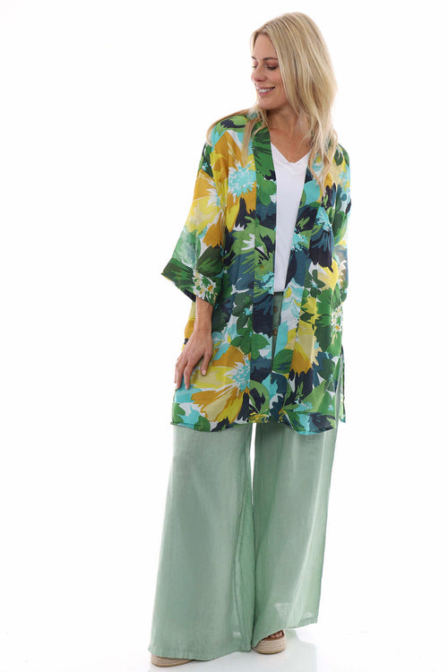 Bethan Kimono Green - Image 6