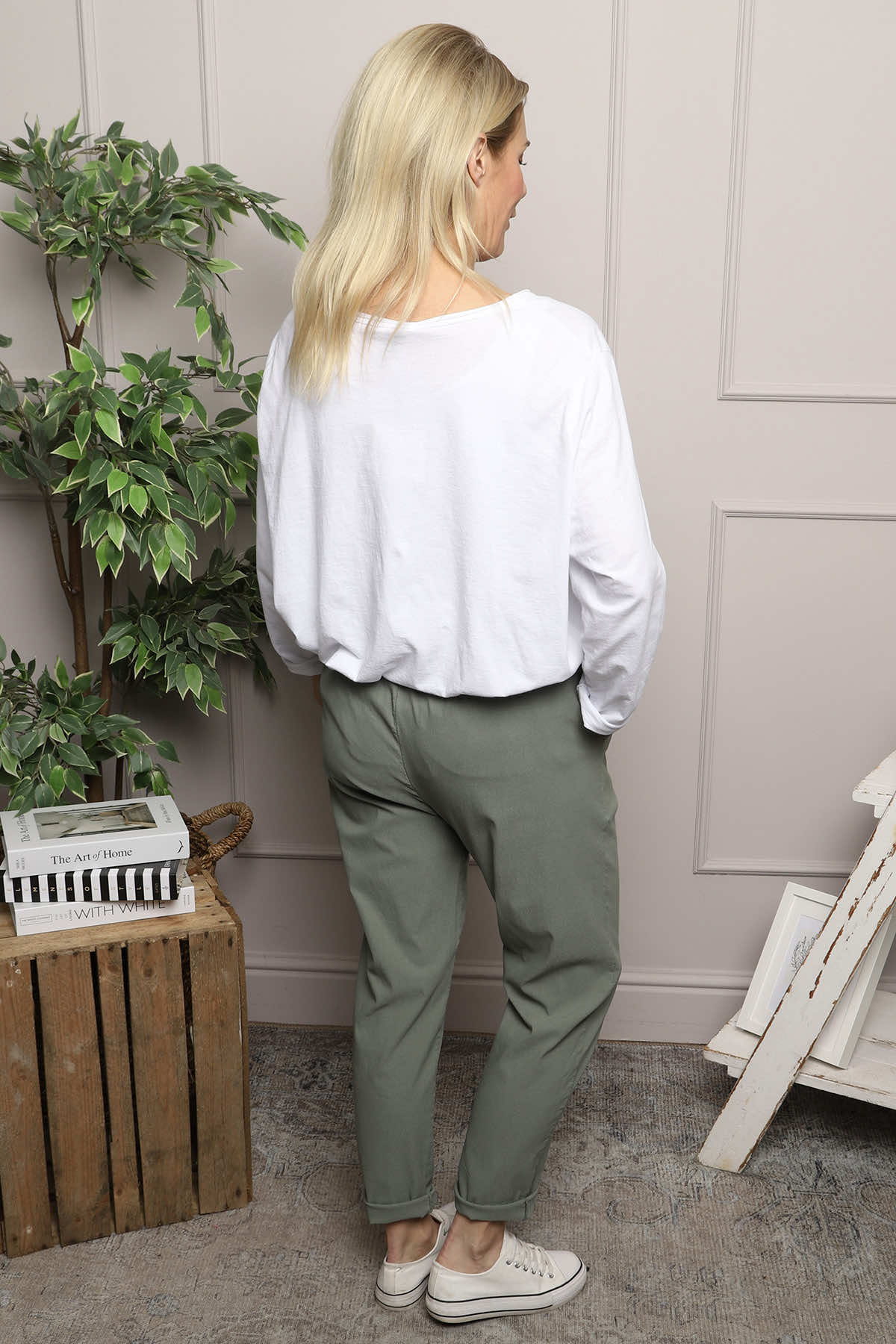 Joetta Trousers Khaki