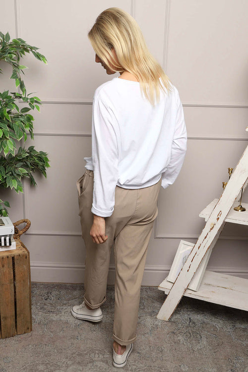 Joetta Trousers Mocha - Image 5