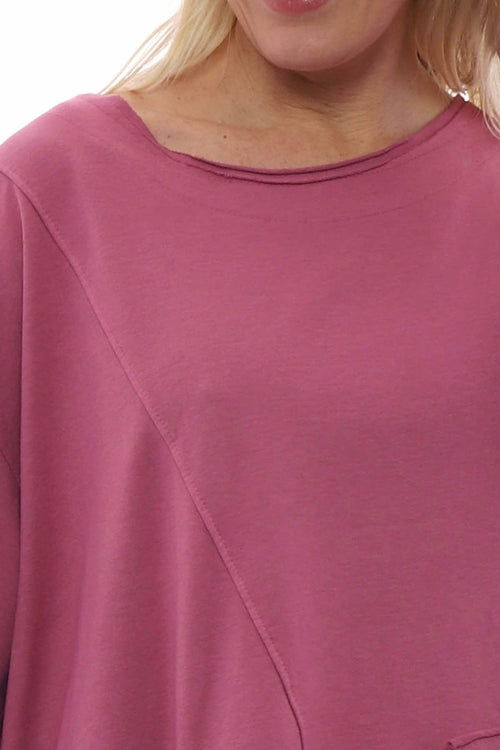 Sanda Jersey Cotton Sweatshirt Grape - Image 5