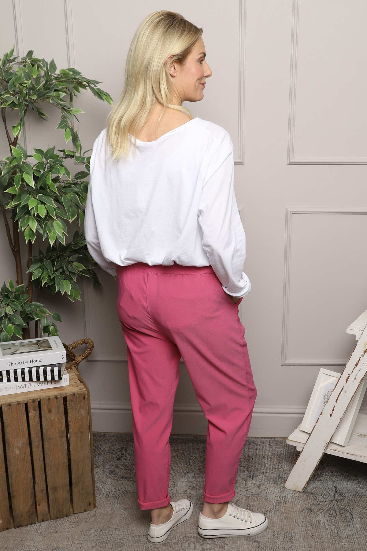 Joetta Trousers Fuchsia