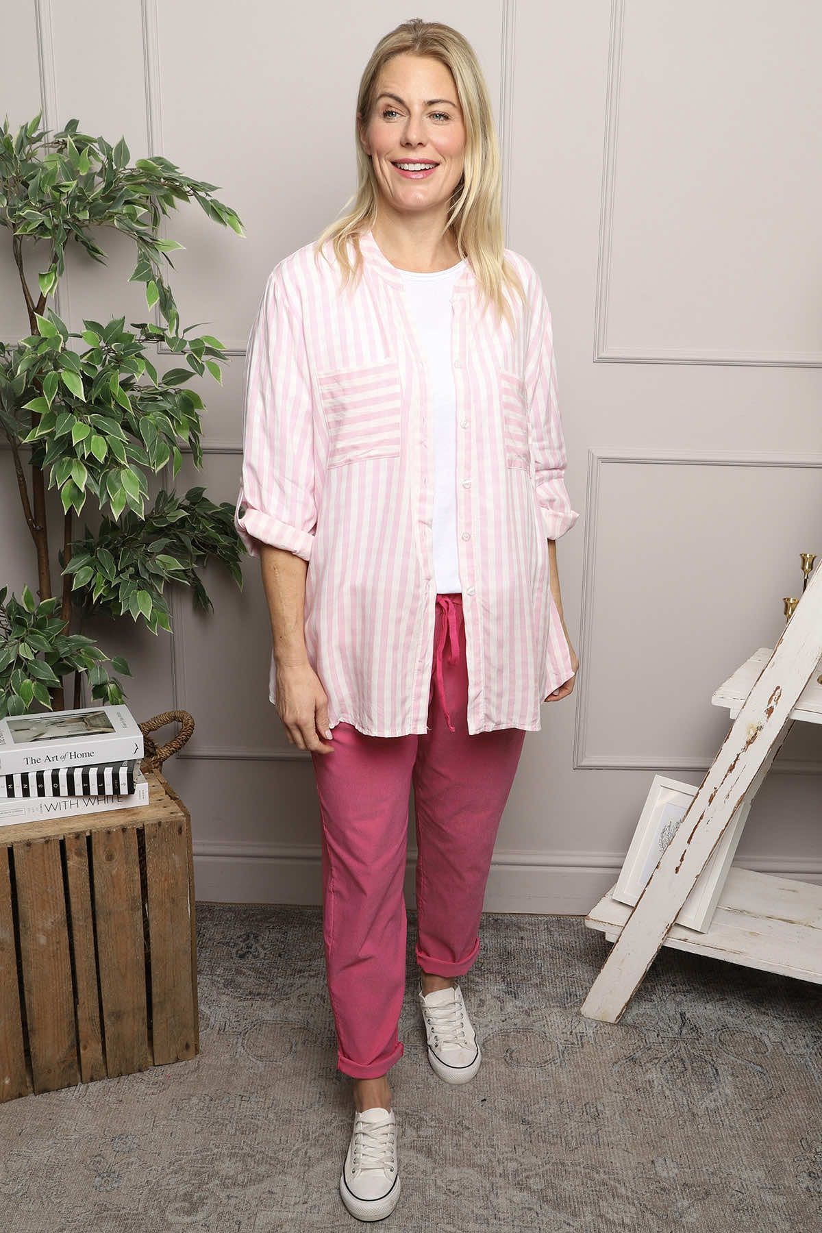 Joetta Trousers Fuchsia