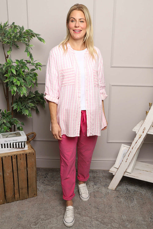 Joetta Trousers Fuchsia - Image 6