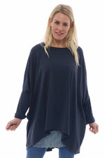 Slouch Jersey Top Charcoal Charcoal - Slouch Jersey Top Charcoal