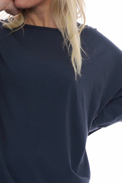 Slouch Jersey Top Charcoal - Image 3