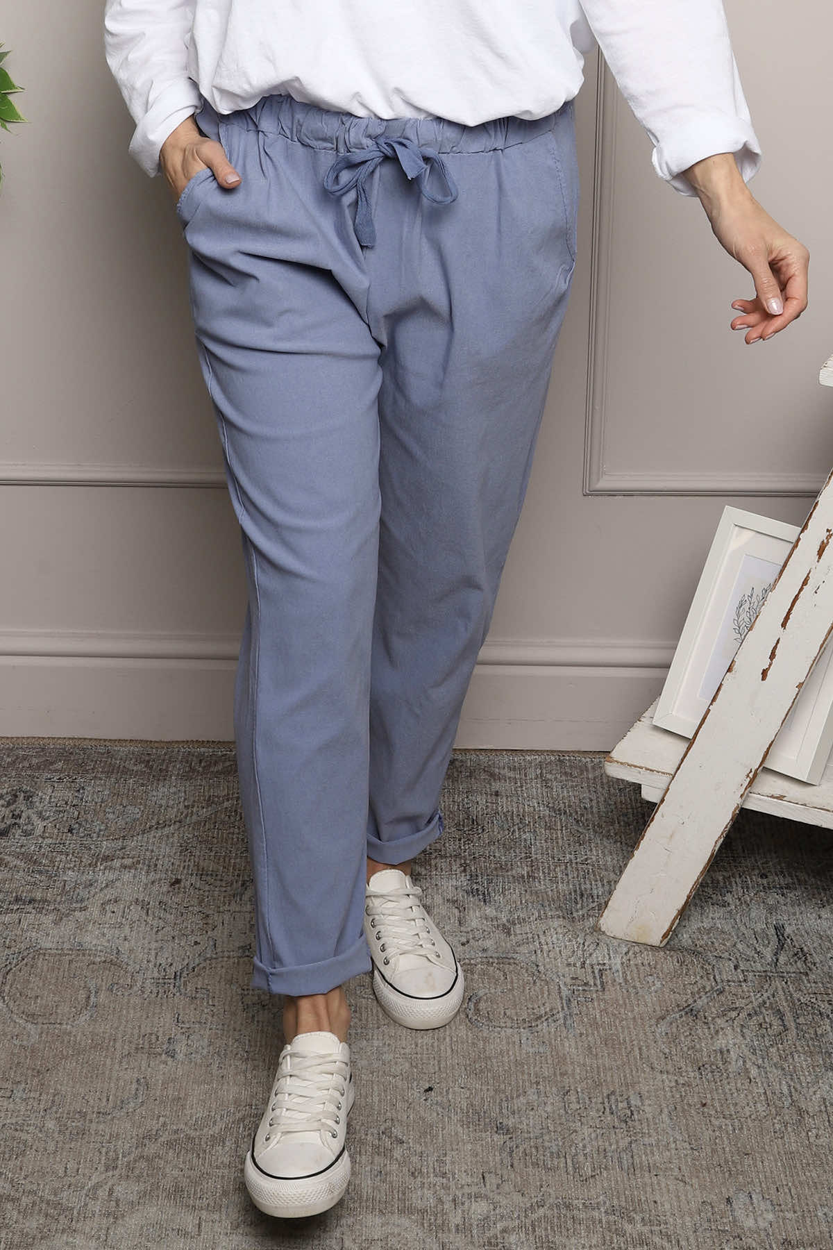 Joetta Trousers Blue