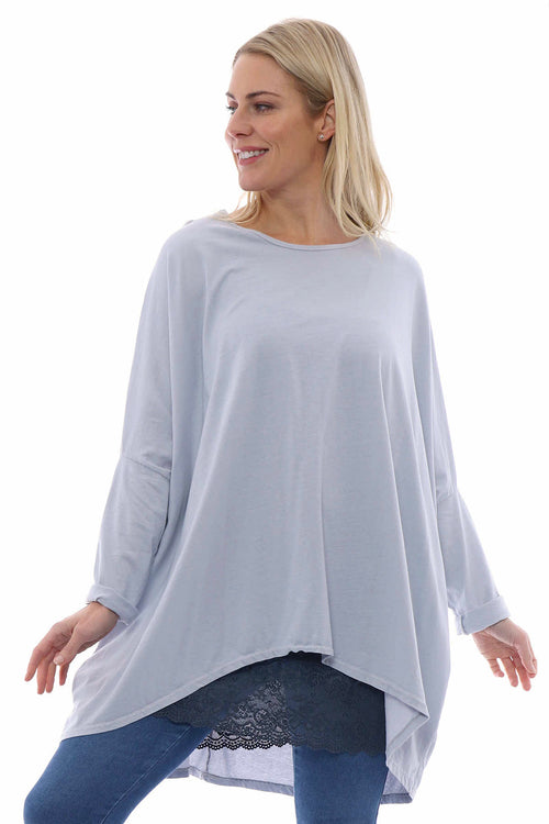 Slouch Jersey Top Grey - Image 2