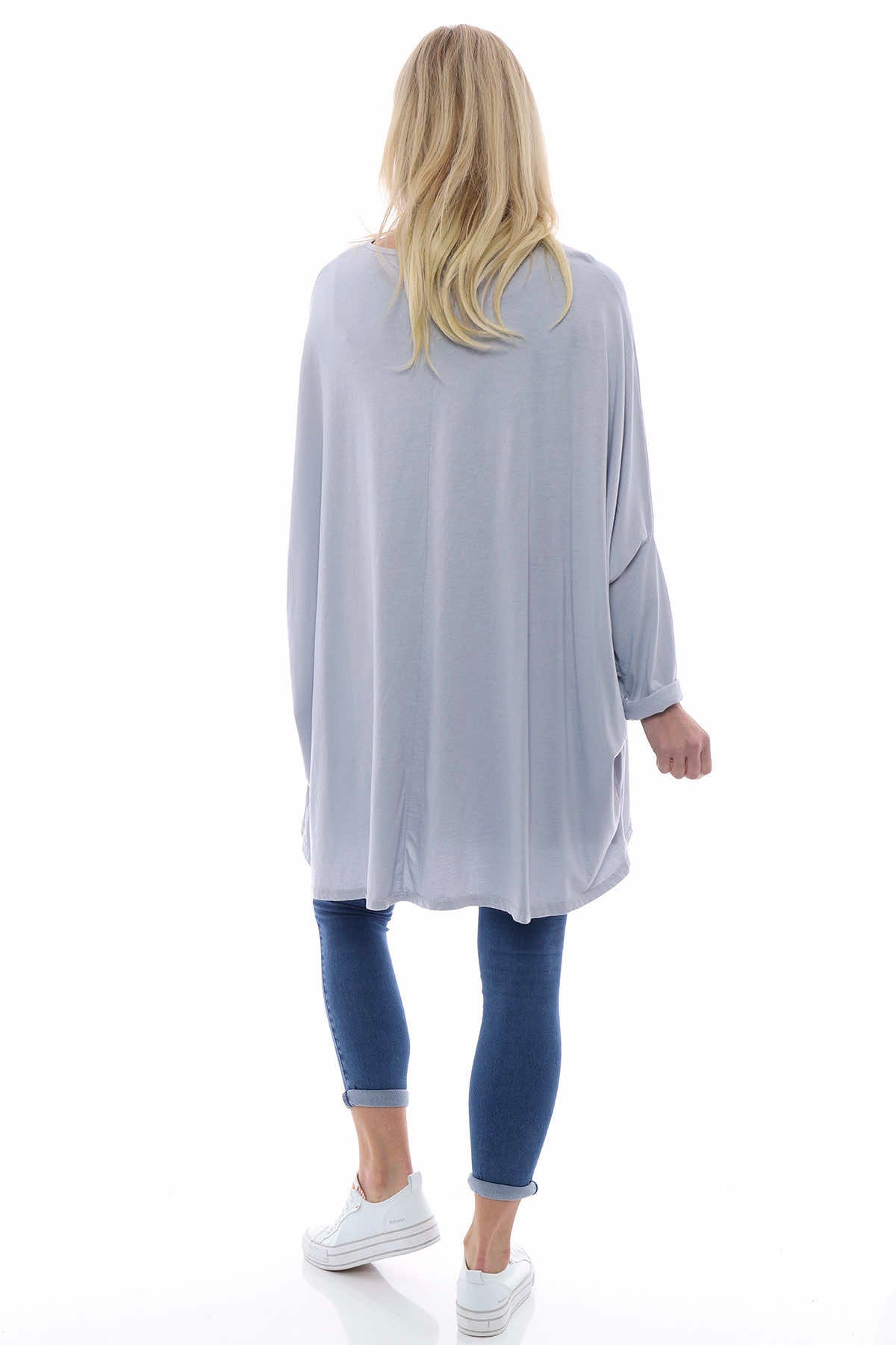 Slouch Jersey Top Grey