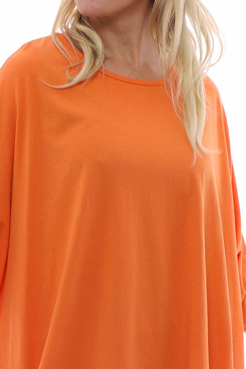 Slouch Jersey Top Orange - Image 4