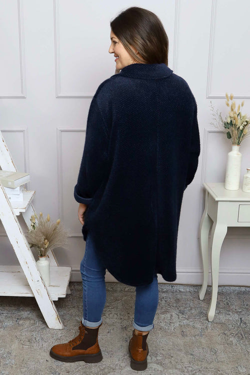 Julianne Jacket Navy - Image 4