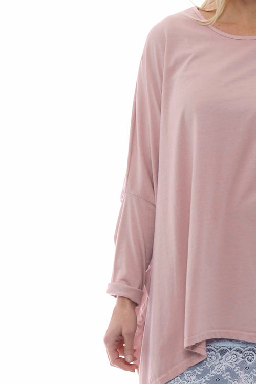 Slouch Jersey Top Pink - Image 5