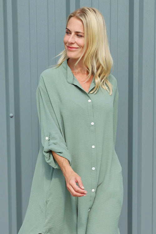 Vivianne Shirt Light Khaki - Image 3