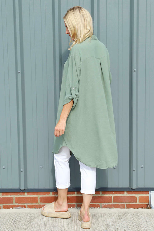 Vivianne Shirt Light Khaki - Image 4