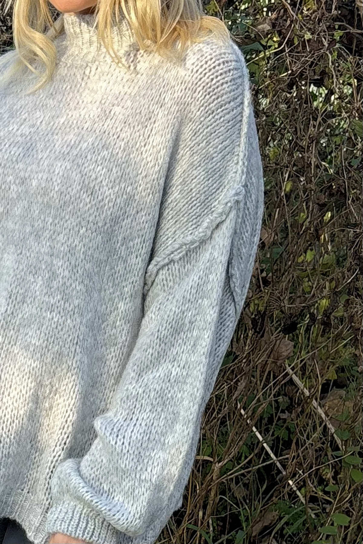 Alessia Knitted Jumper Grey