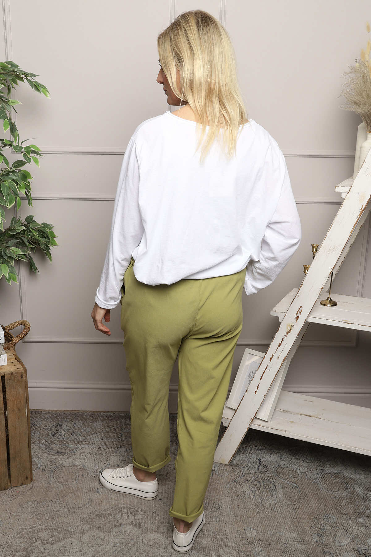 Joetta Trousers Olive