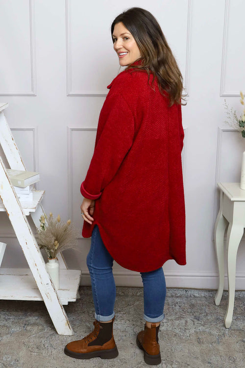 Julianne Jacket Red - Image 4