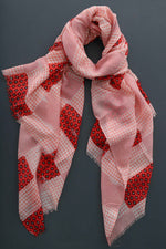 Trieste Scarf Red Red - Trieste Scarf Red