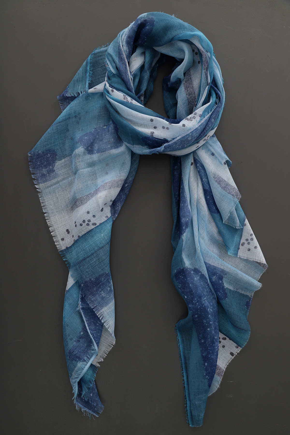 Turin Scarf Blue