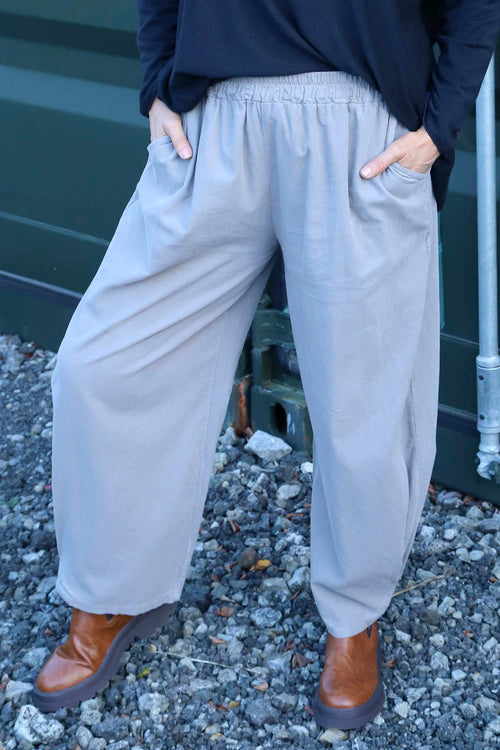 Maddie Needlecord Trousers Mocha - Image 1