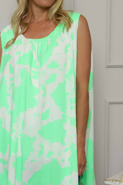 Clarenza Print Top Green - Image 3