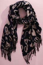 Isabelle Scarf Black Black - Isabelle Scarf Black