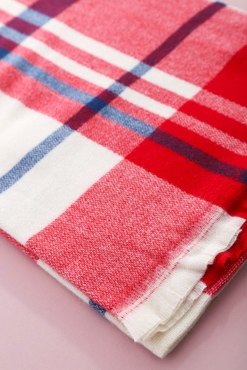 Hetty Scarf Red - Image 4