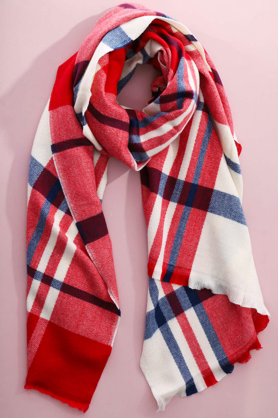 Hetty Scarf Red
