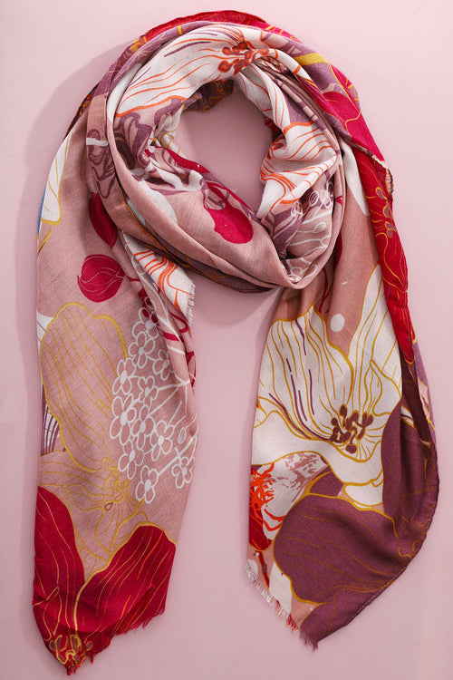 Lucilla Scarf Pink