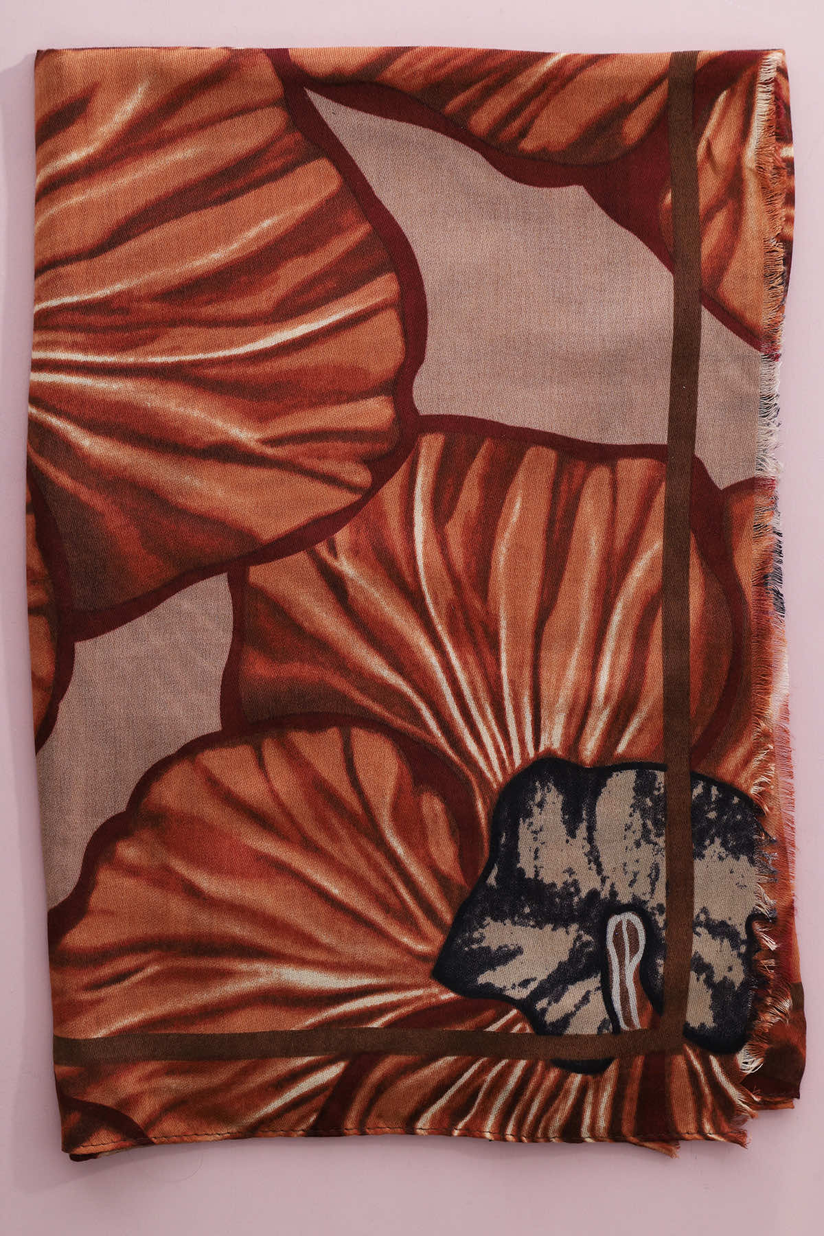 Darcey Scarf Burnt Orange