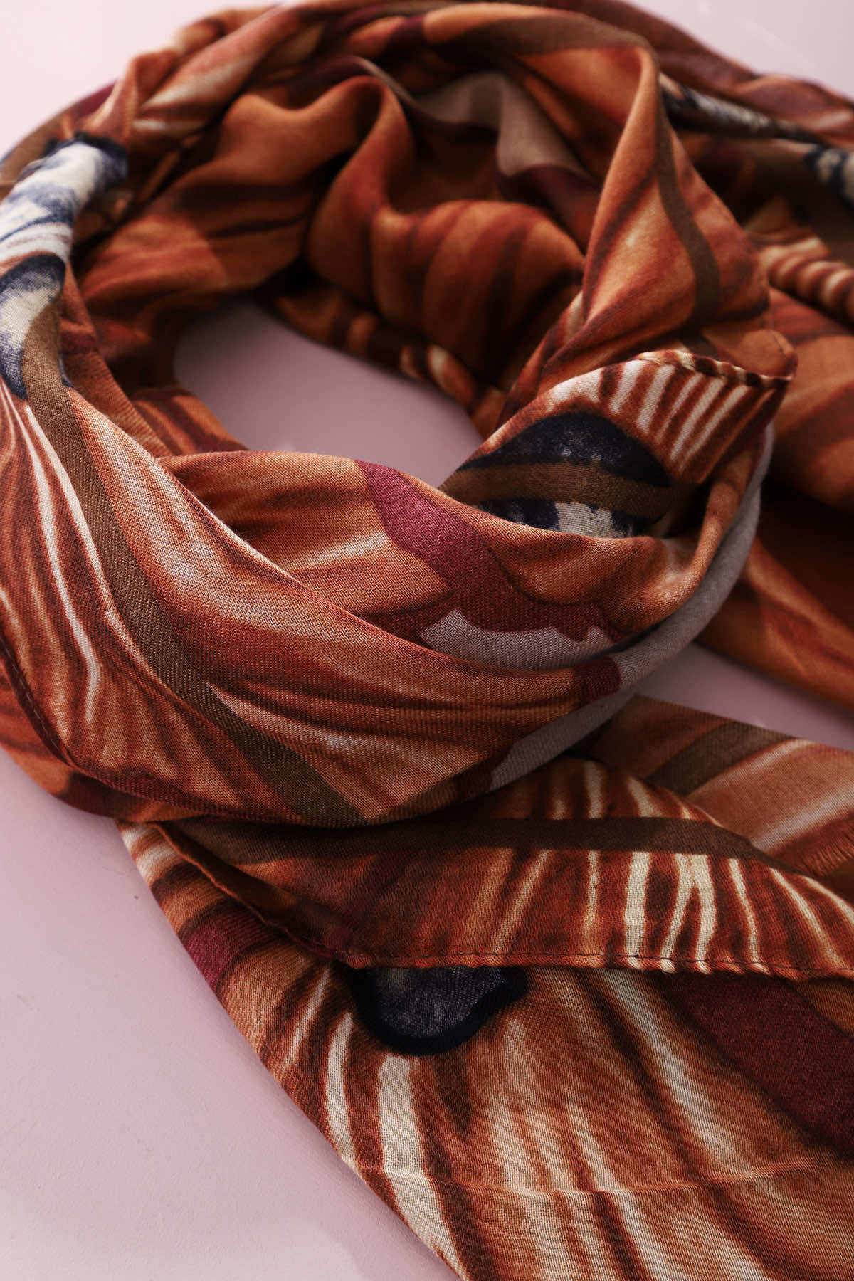 Darcey Scarf Burnt Orange
