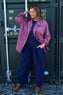 Elspeth Cotton Jacket Grape