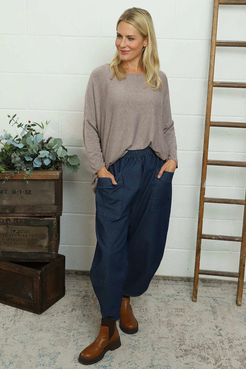 Primrose Denim Trousers Dark Denim