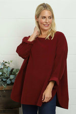 Selene Needlecord Pocket Top Wine Wine - Selene Needlecord Pocket Top Wine