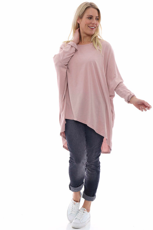 Slouch Jersey Top Pink - Image 2
