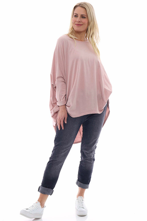 Slouch Jersey Top Pink - Image 6