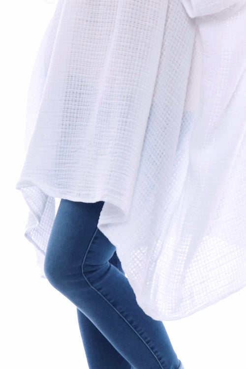 Jara Cotton Tunic White - Image 3