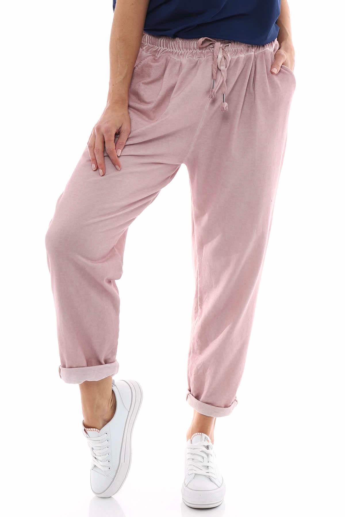Vittoria Washed Joggers Pink