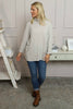 Lillian Polo Neck Jumper Stone