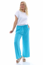Ciara Trousers Blue Blue - Ciara Trousers Blue