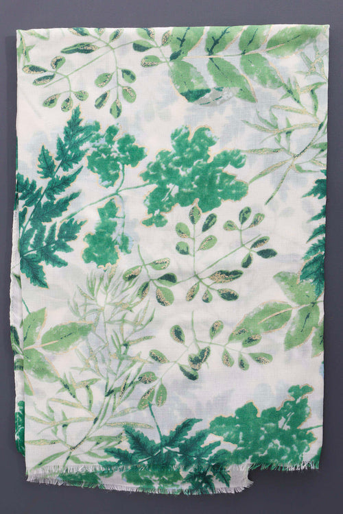 Teri Scarf Green - Image 3