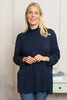 Lillian Polo Neck Jumper Navy