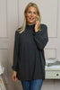 Lillian Polo Neck Jumper Charcoal