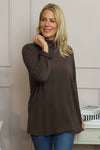 Lillian Polo Neck Jumper Cocoa