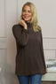Lillian Polo Neck Jumper Cocoa